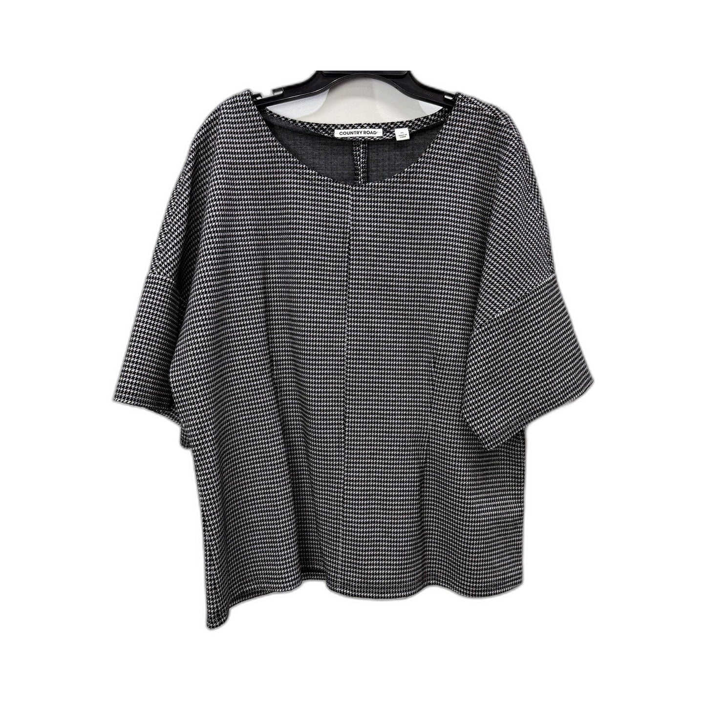 Country Road Loose Shirt Womens Oversized Pullover Sweater Sz XL