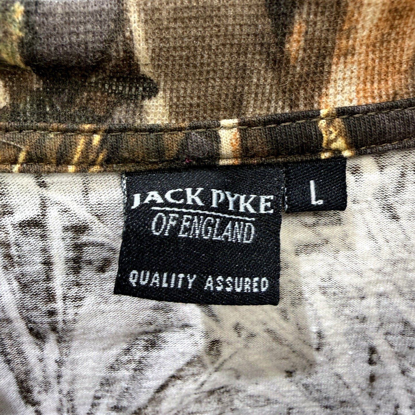 Jack Pyke Womens Camouflage Long Sleeve Hunting Shirt Military Style Sz L