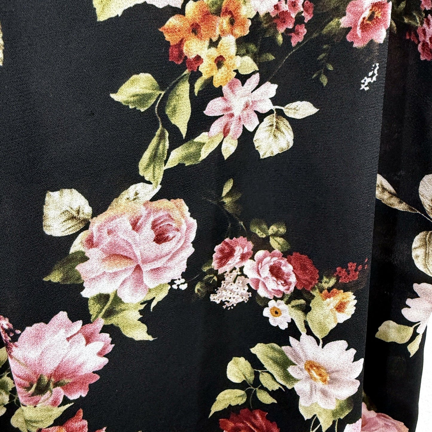 Portmans Womens Sleeveless Floral Blouse Casual Feminine Top Multi Color Size 12