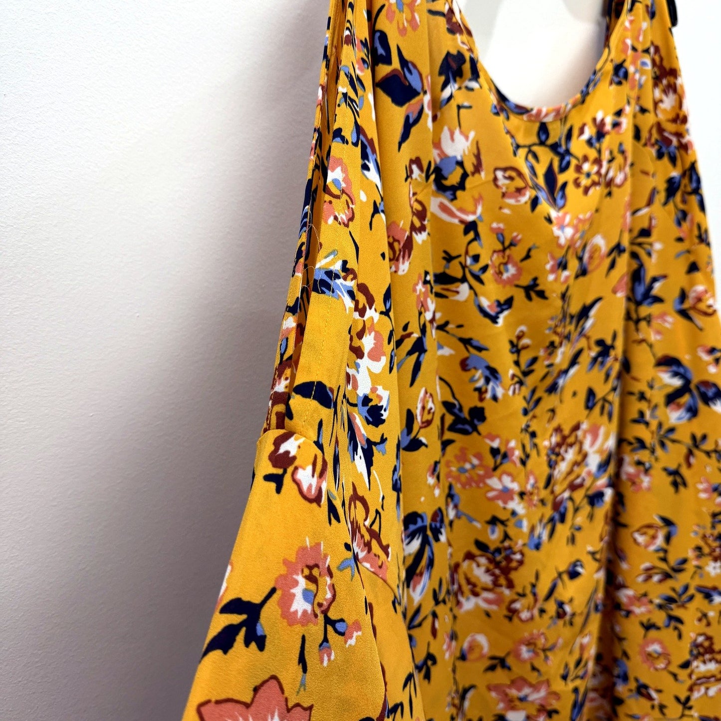 Autograph Womens Floral Print Boho Dress Multi Color Size 26 NEW