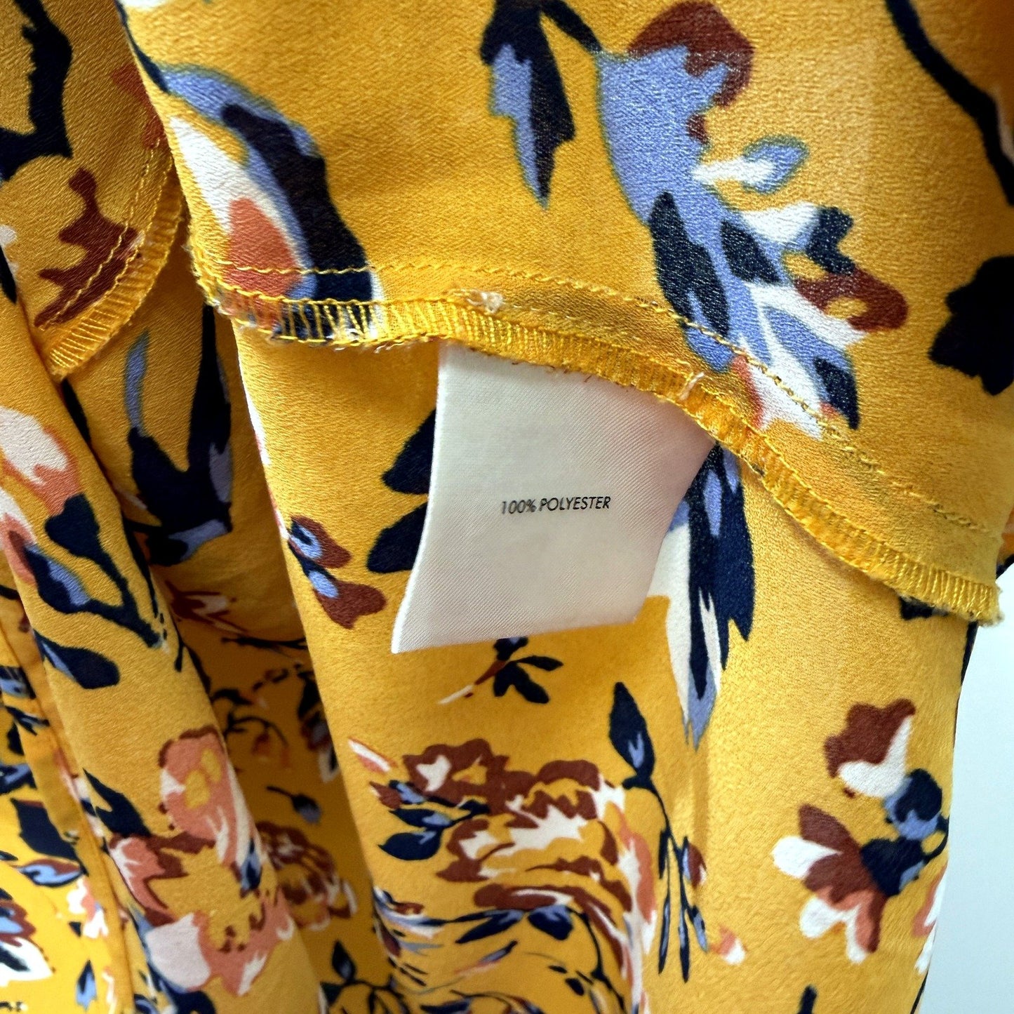 Autograph Womens Floral Print Boho Dress Multi Color Size 26 NEW