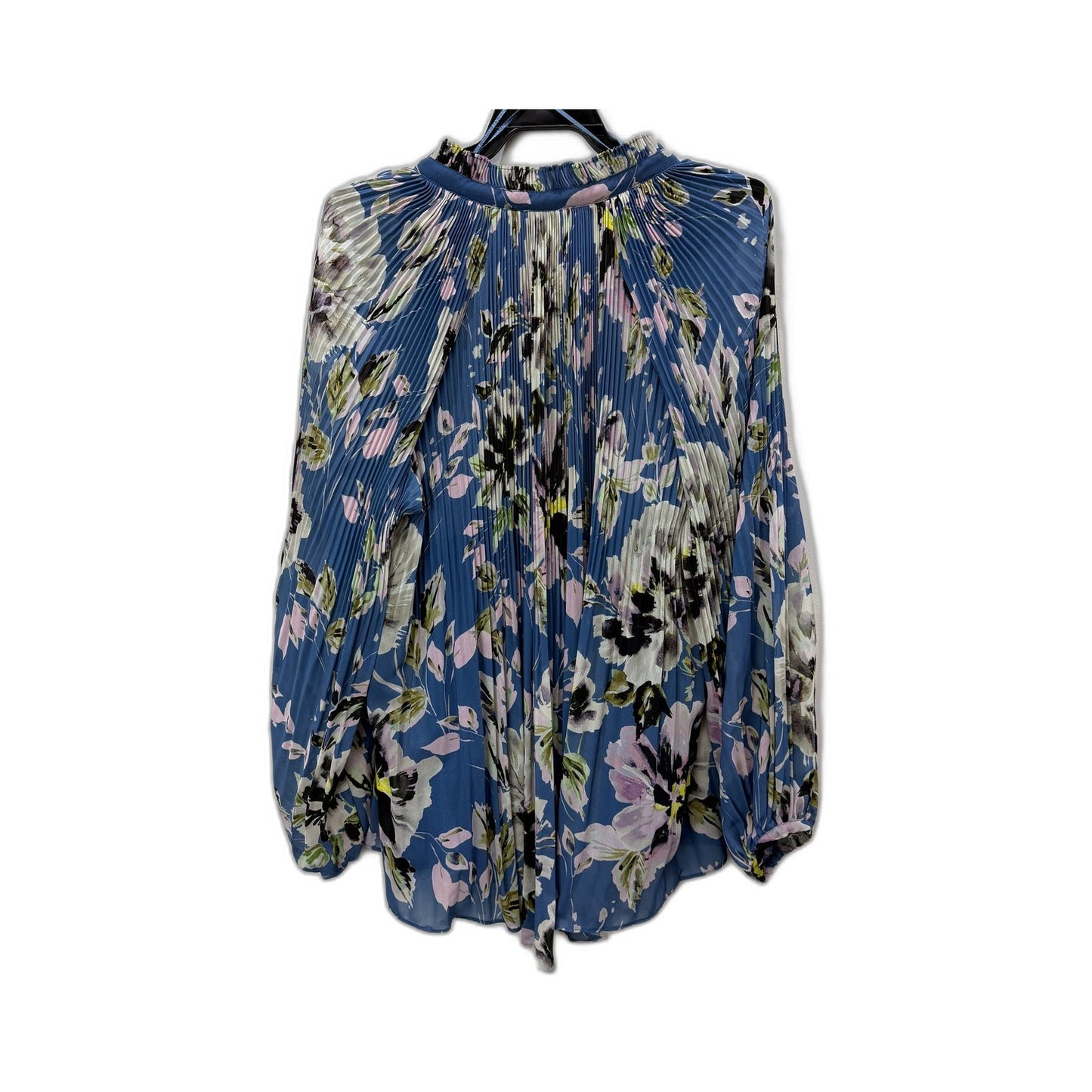 Witchery Womens Pleated Floral Blouse in Multi Color & - Size 12 NEW