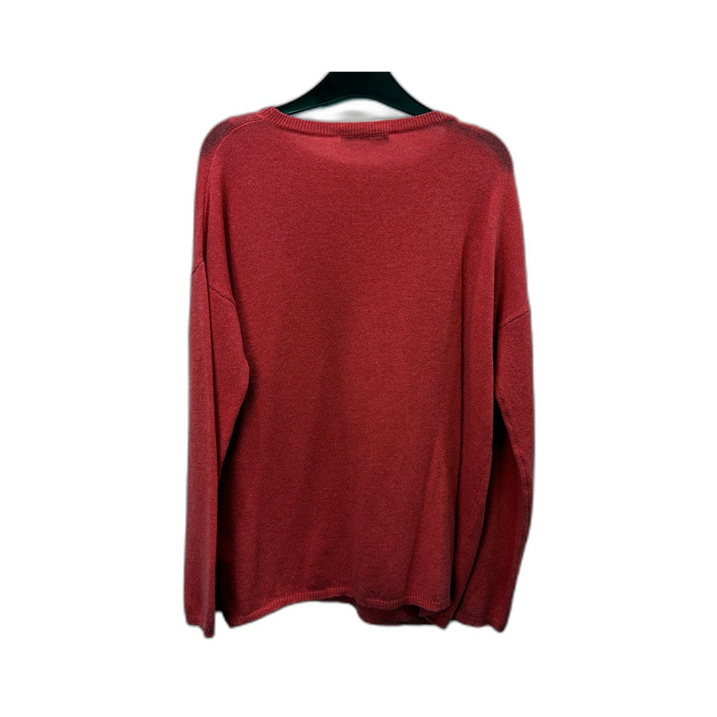 Maison Cashmere Womens Boat Neck Soft Pink Sweater Size M NEW