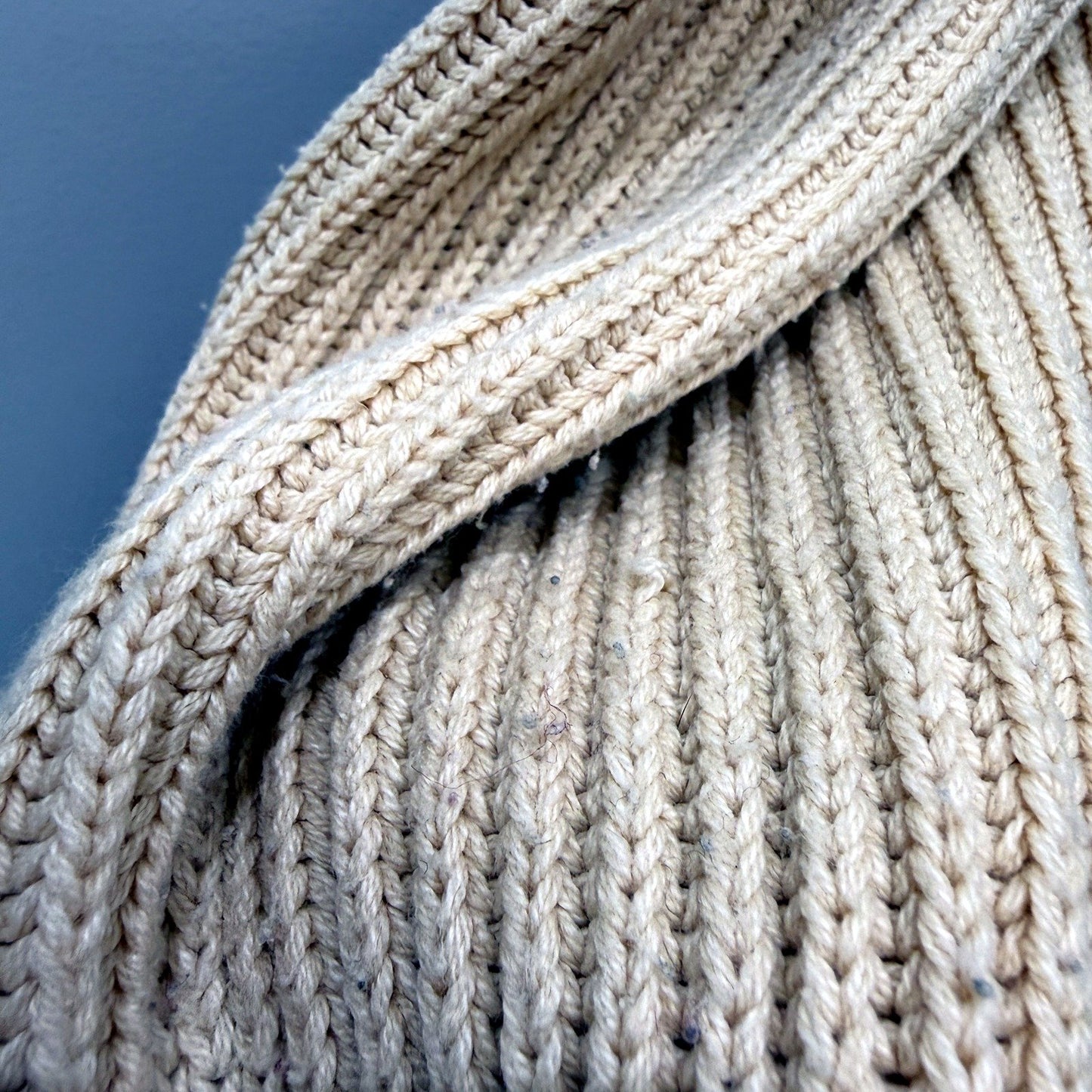 Rusty Womens Pullover Sweater Casual Crew Neck Beige Knit Cotton Size 12