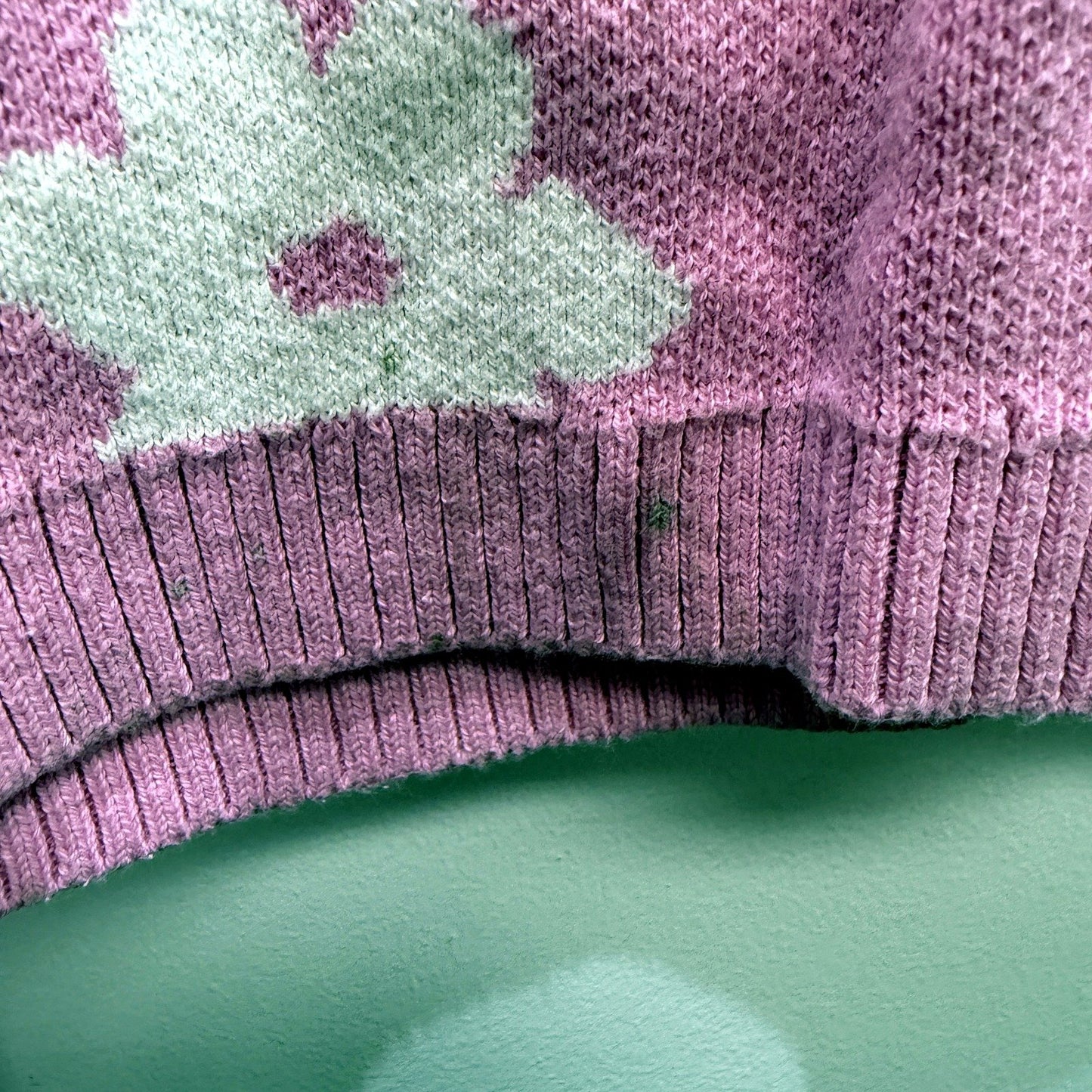 Hollister Womens Floral Print Cardigan Pink Cotton Button Up Long Sleeve Size S