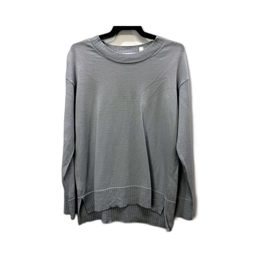 Country Road Womens Gray Pullover Sweater with Boat Neck, Size M