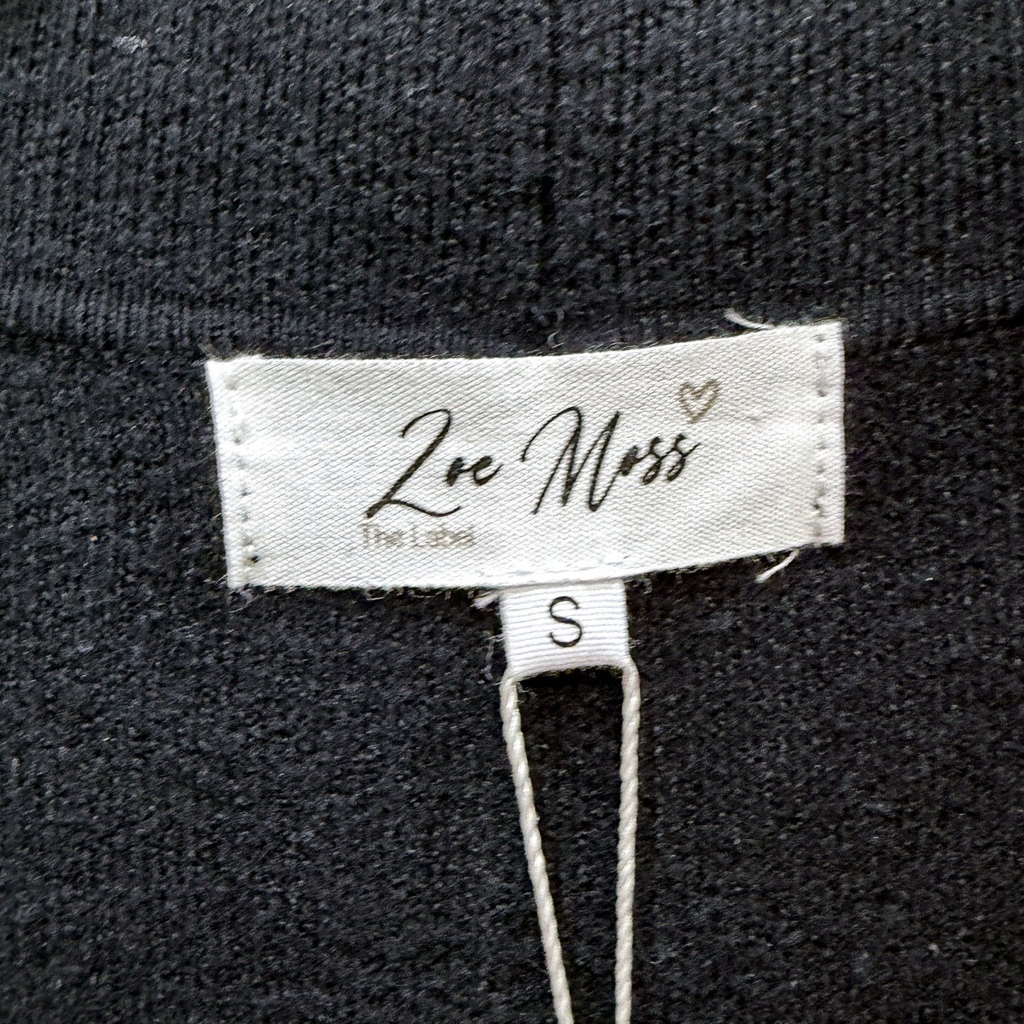 Zoe Moss Womens Knit Cardigan Multi Color//Creme Lightweight Sweater Size S NEW