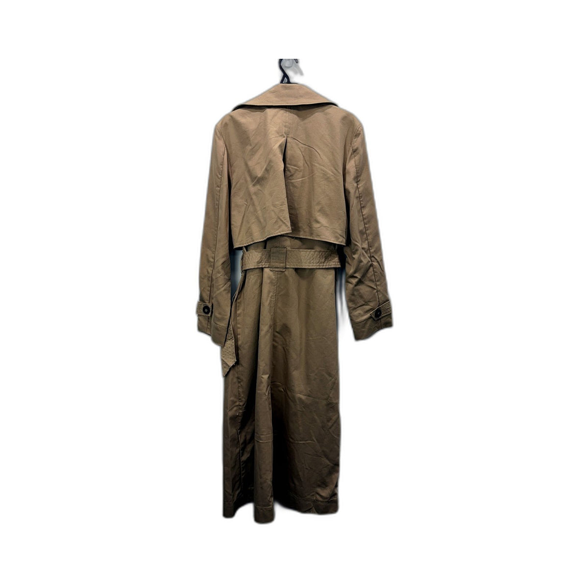 Decjuba Womens Trench Coat Lightweight Casual Outerwear Tahini Size 10 NEW