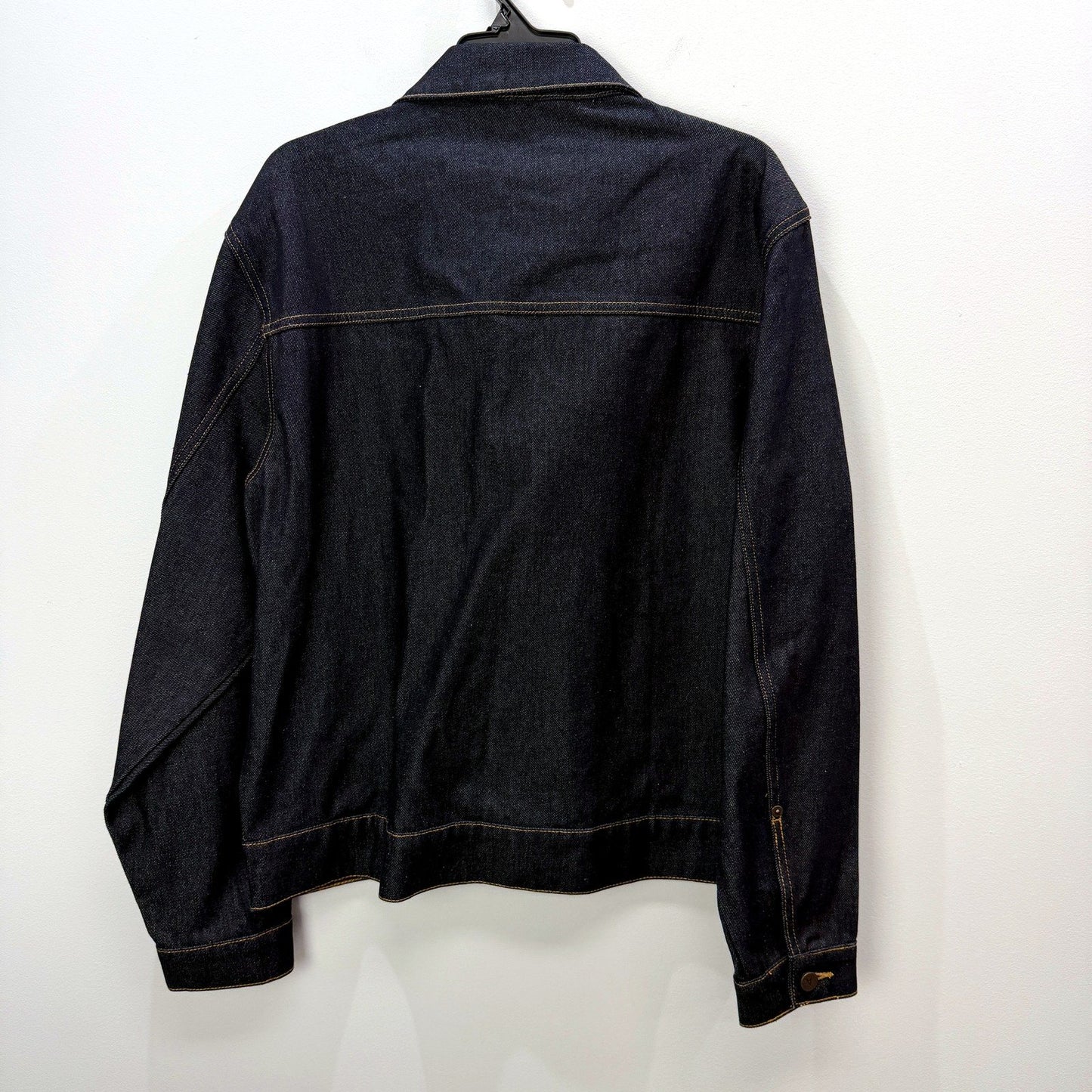 Abrand Mens Dark Blue Denim Jacket | Cotton Blend Size L NEW