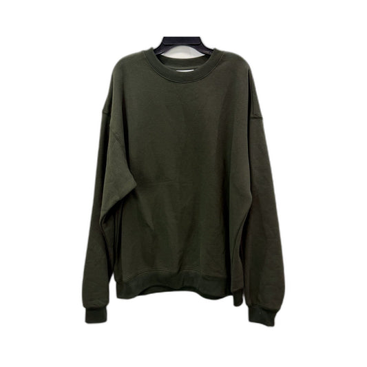 General Pants Co. Mens Olive Green Pullover Sweatshirt in Large Size NEW