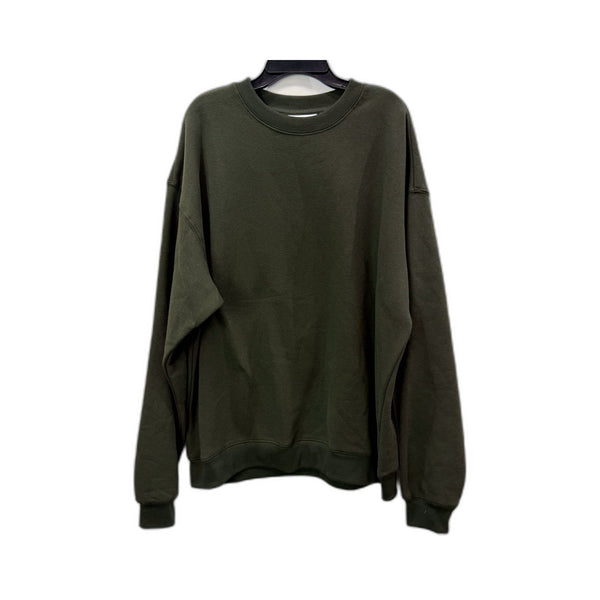 General Pants Co. Mens Olive Green Pullover Sweatshirt in Large Size NEW