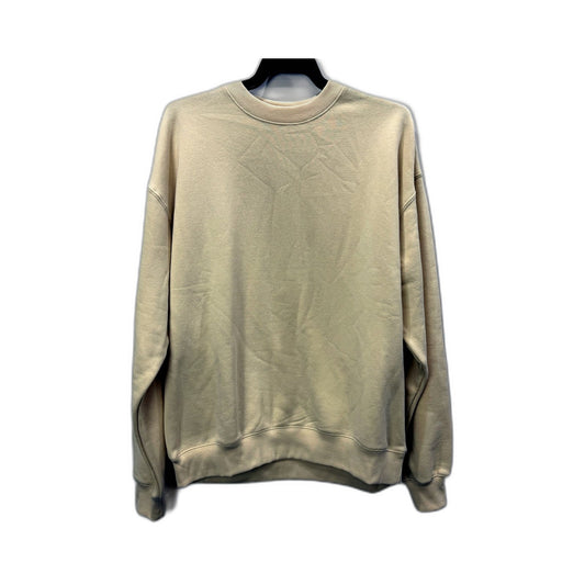 General Pants Co. Mens Beige Pullover Sweatshirt in Small Size