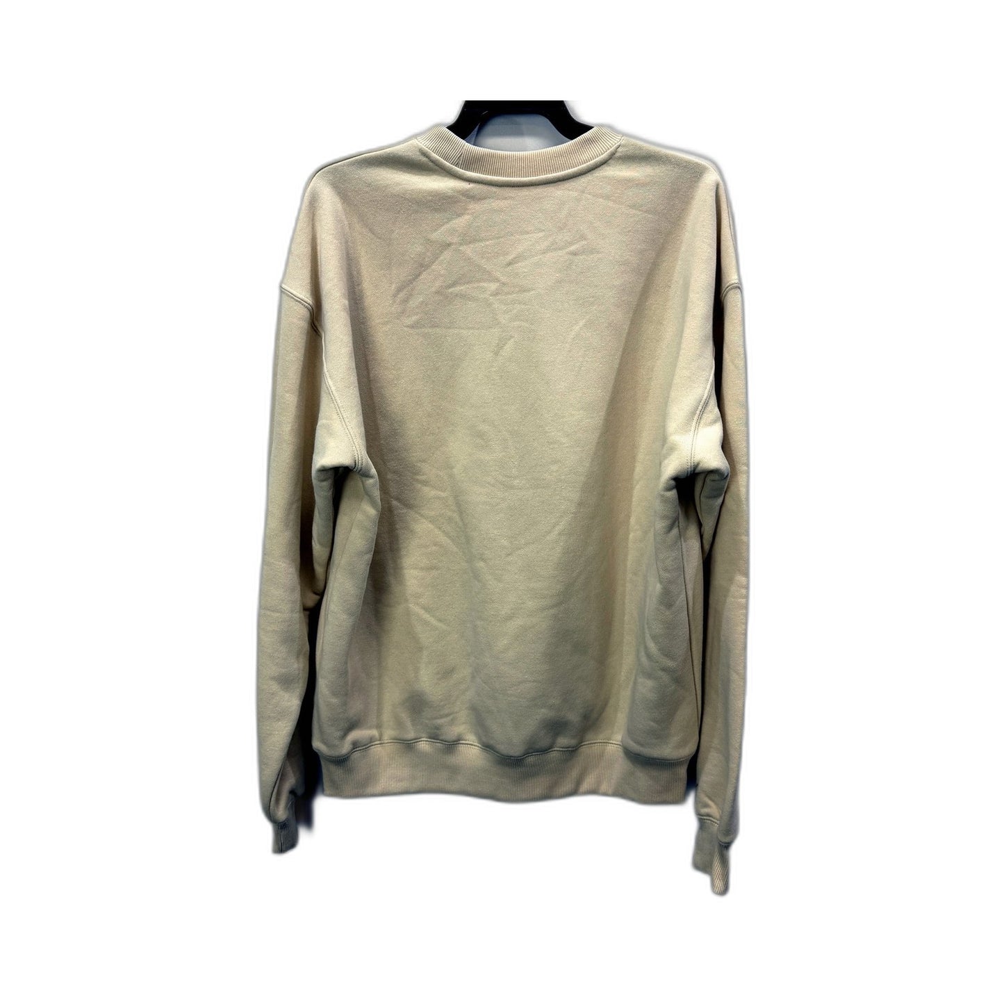General Pants Co. Mens Beige Pullover Sweatshirt in Small Size