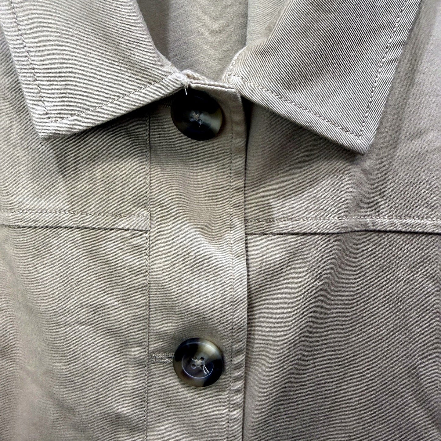 Yarra Trail Womens Lightweight Casual Tan Jacket - Large Size