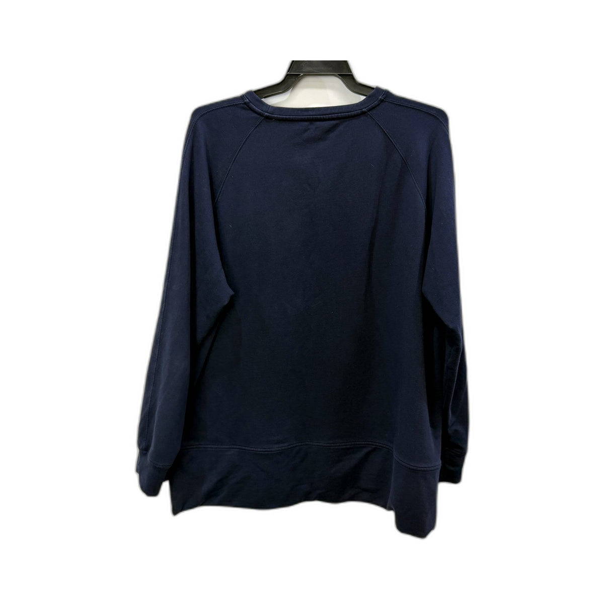 Tirelli Womens Navy Blue Pullover Sweatshirt Casual Comfortable Size M