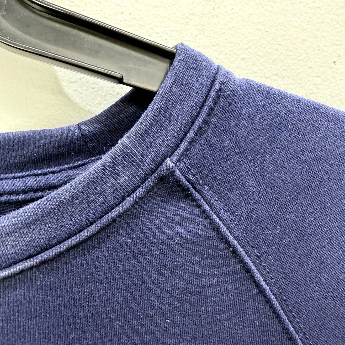 Tirelli Womens Navy Blue Pullover Sweatshirt Casual Comfortable Size M