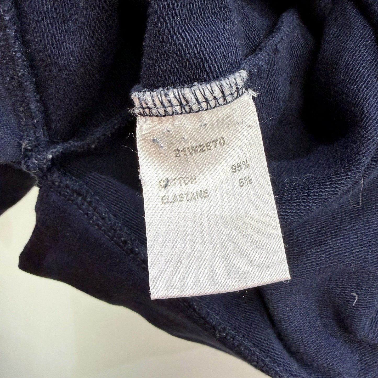Tirelli Womens Navy Blue Pullover Sweatshirt Casual Comfortable Size M