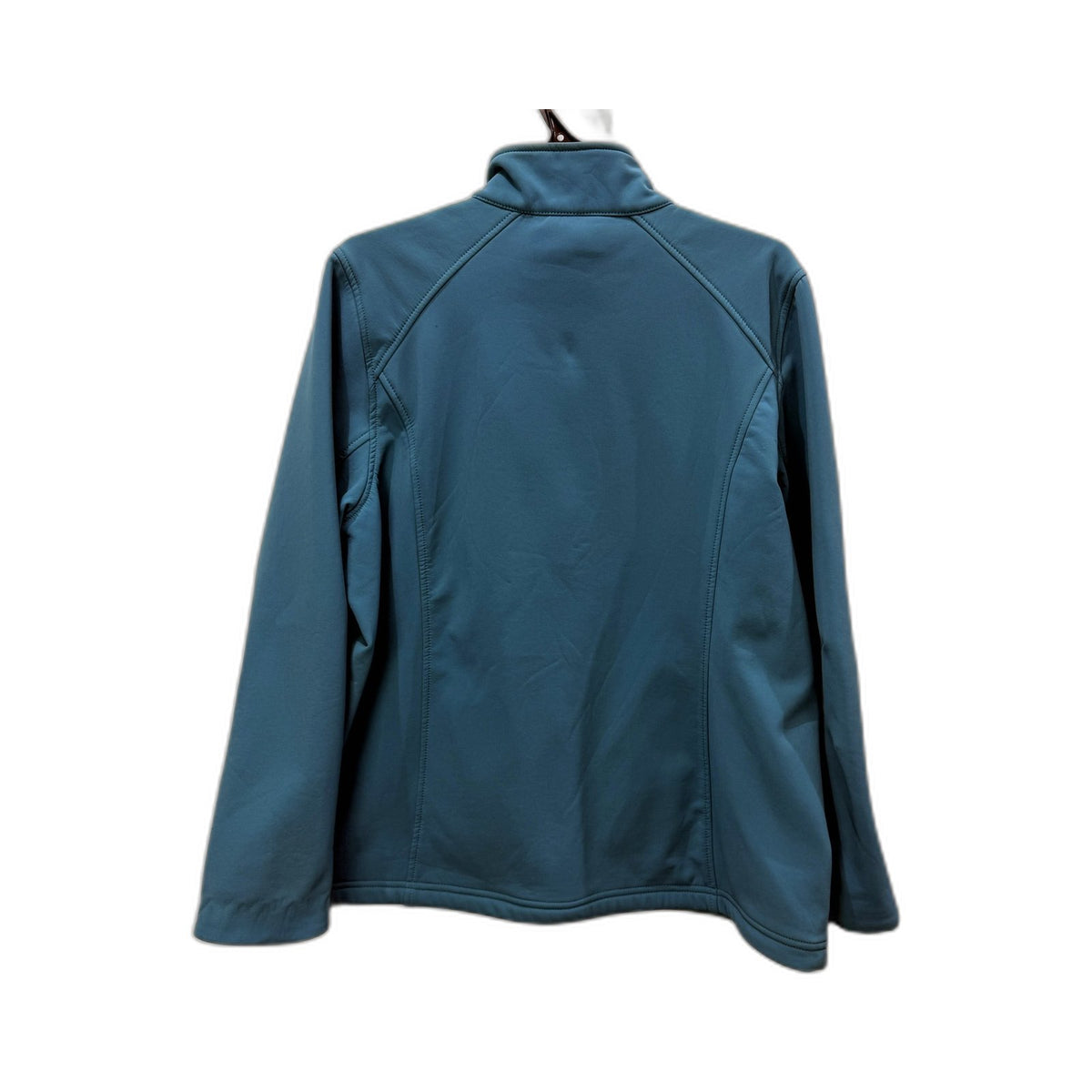Kathmandu Womens Softshell Jacket with Fleece Lining, Teal Blue, Size 16