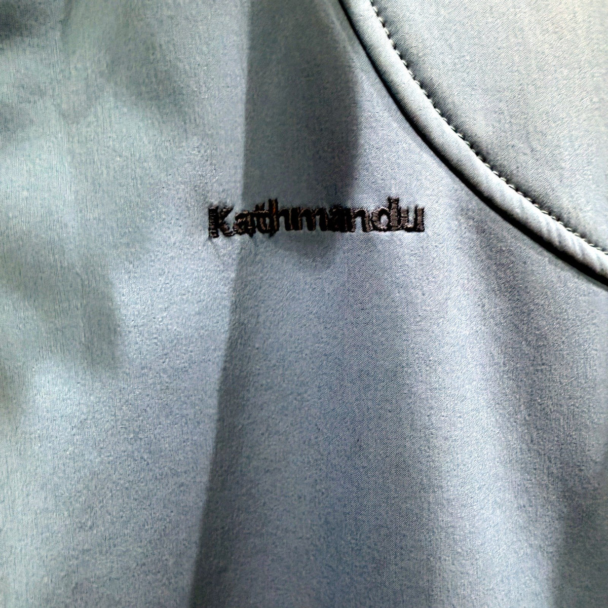 Kathmandu Womens Softshell Jacket with Fleece Lining, Teal Blue, Size 16