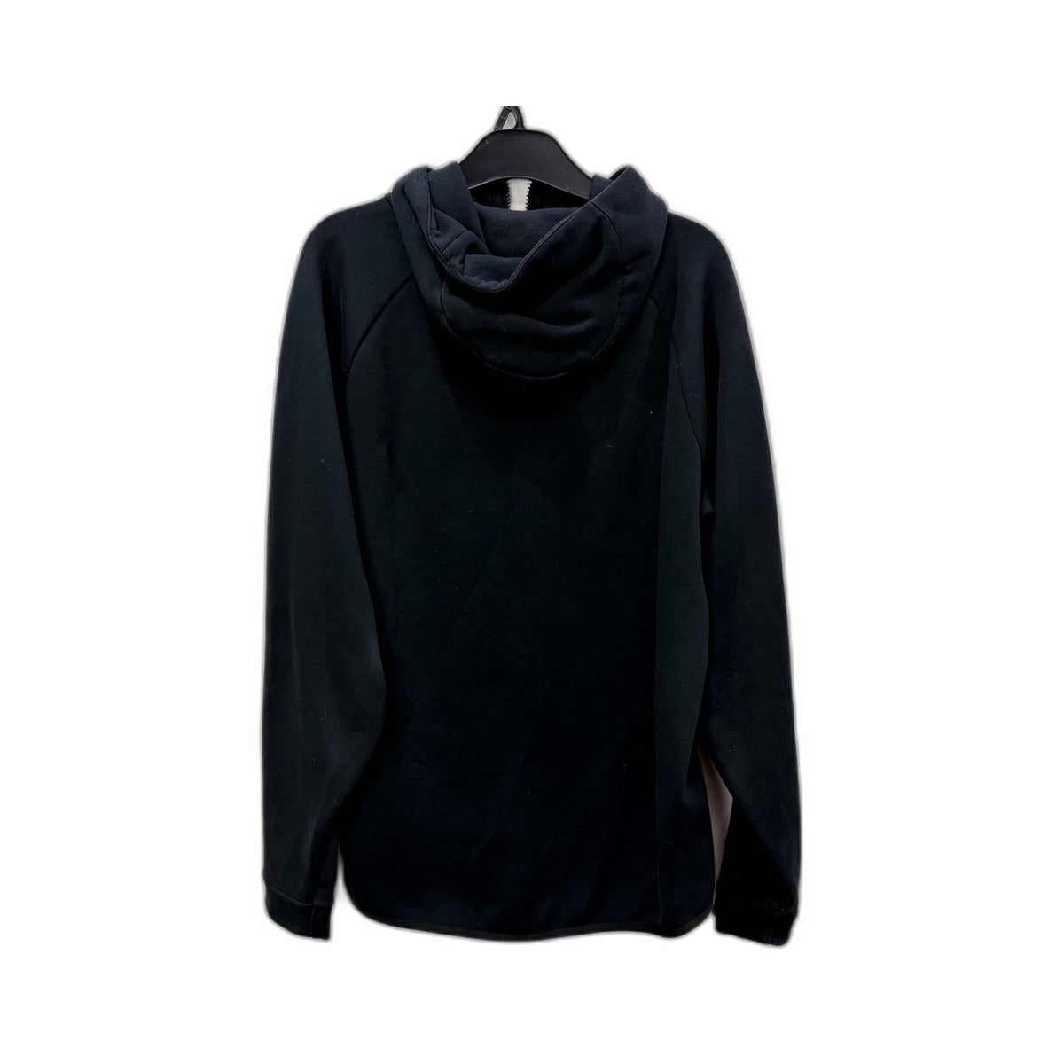 Nike Womens Zip Hooded Sweatshirt in Comfortable Cotton, Black Size M