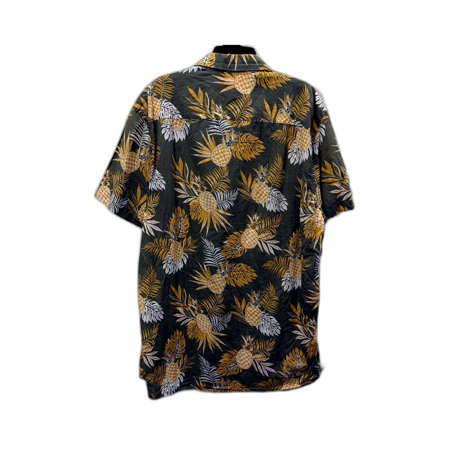 French Connection Mens Tropical Hawaiian Shirt Multi Color Size L NEW