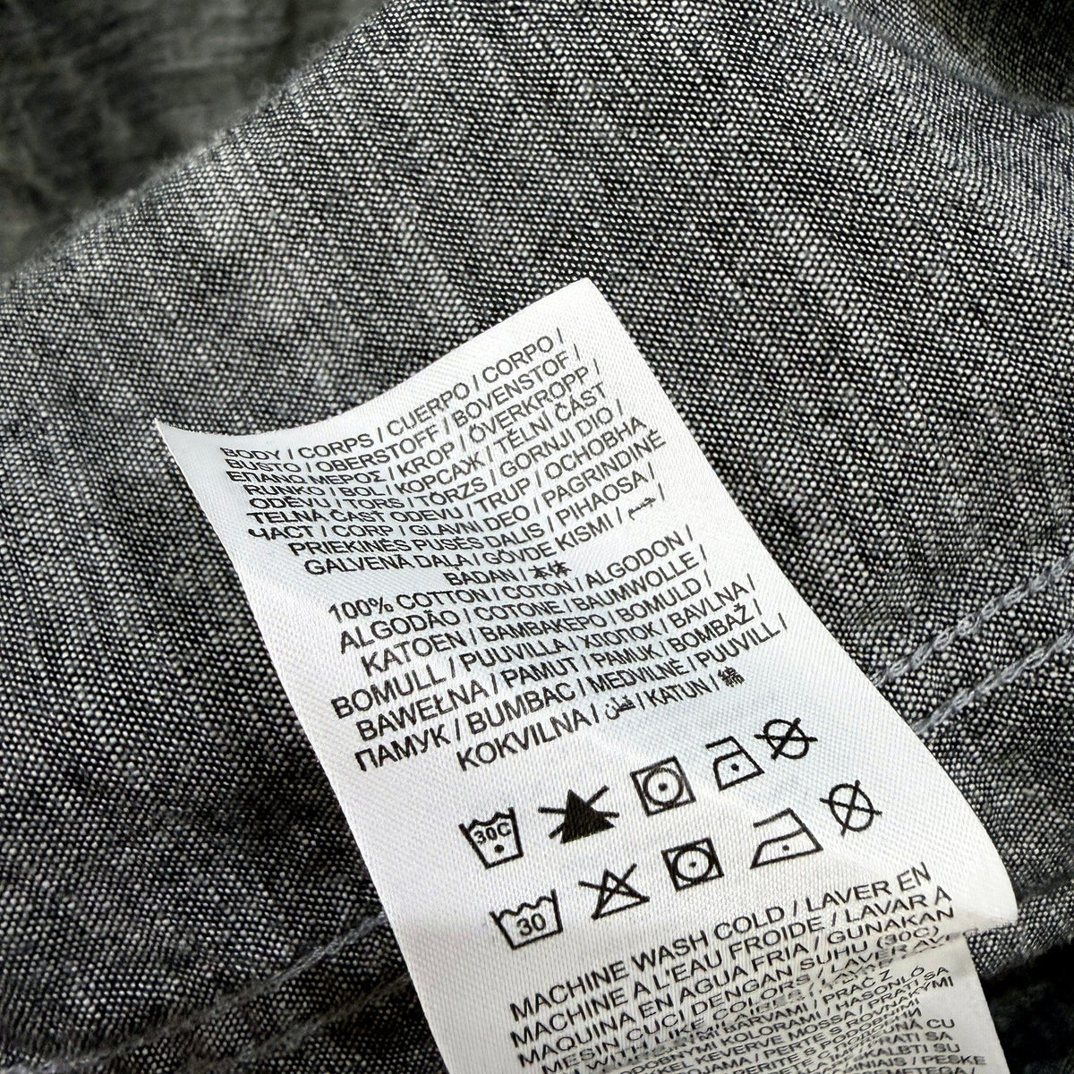 Hurley Mens Classic Fit Gray Button-Down Shirt, Size XXL NEW