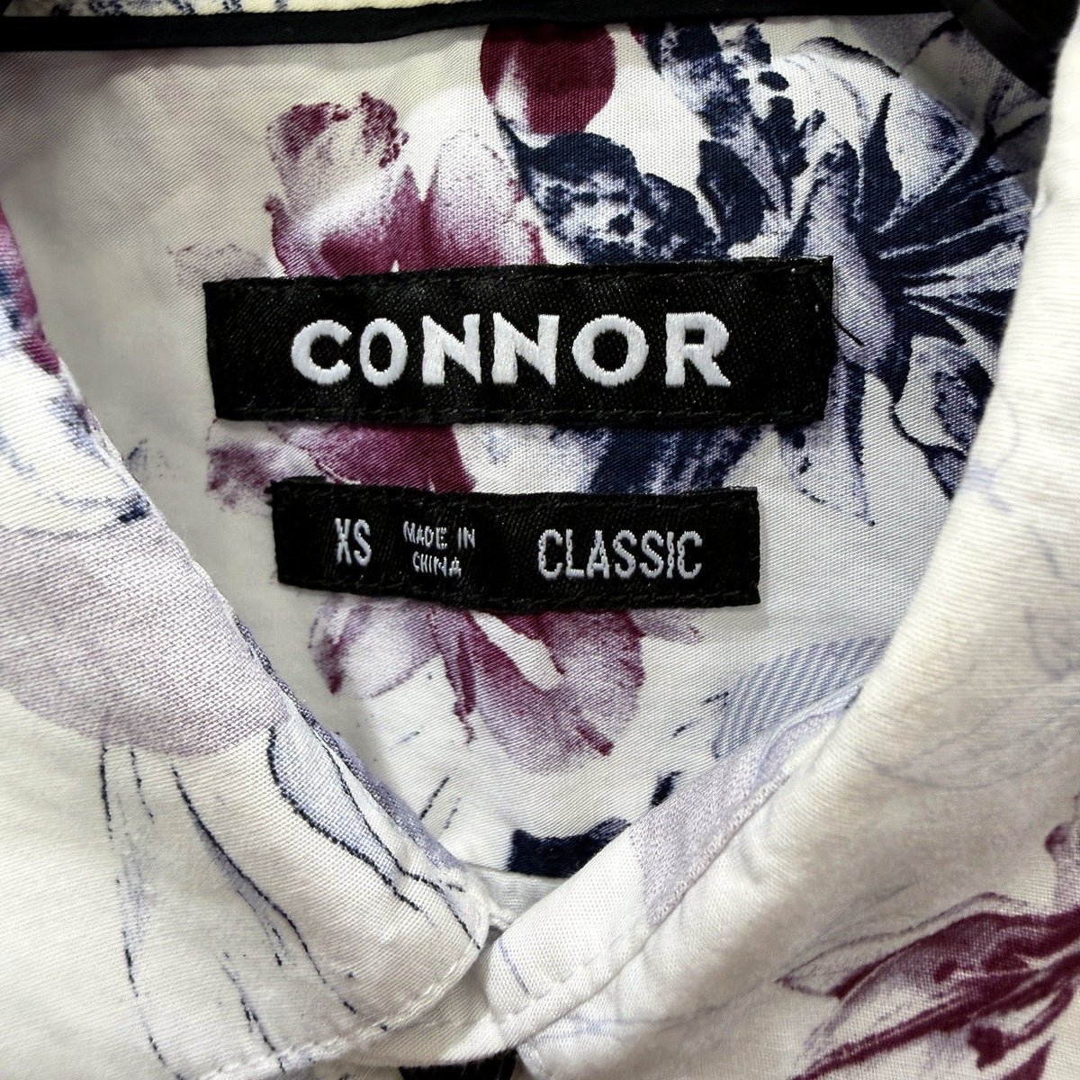 Connor Mens Short Sleeve Button-Down Floral Print Shirt in Multi Color NEW