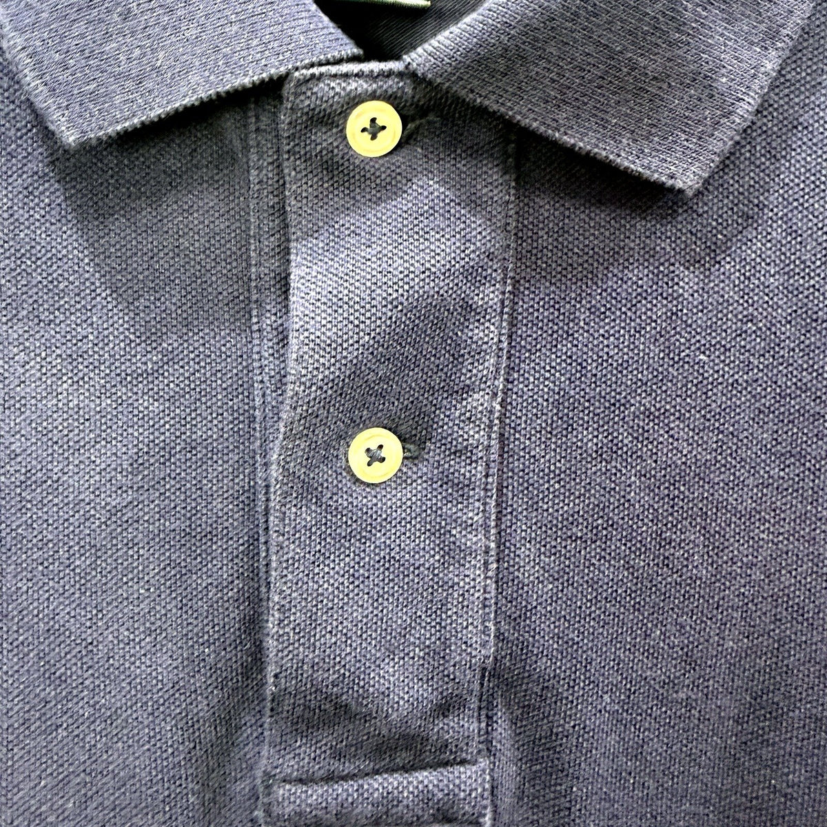 Polo by Ralph Lauren Mens Navy Blue 100% Cotton Shirt Size L