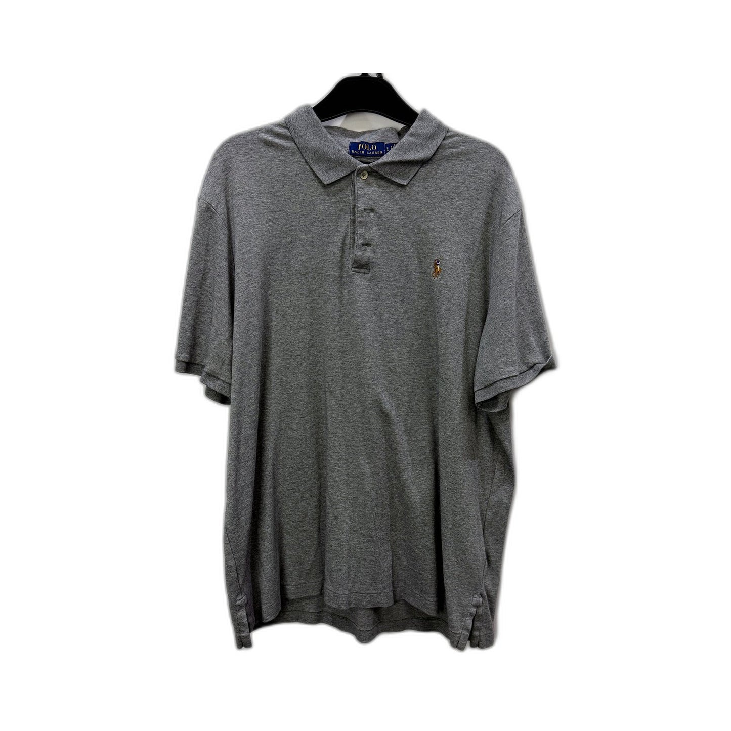 Polo Ralph Lauren Mens Classic Fit Cotton Gray Shirt Size L NEW
