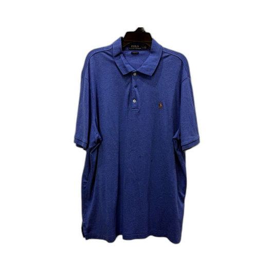 Polo Ralph Lauren Mens Classic Fit Cotton Shirt in Blue, Size L