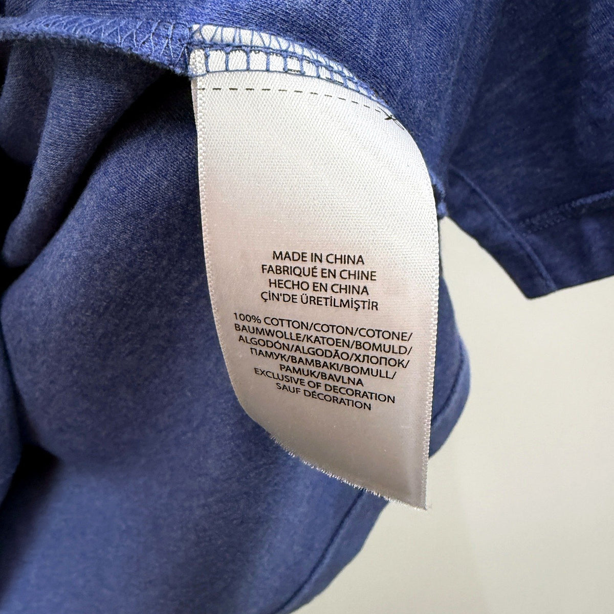 Polo Ralph Lauren Mens Classic Fit Cotton Shirt in Blue, Size L