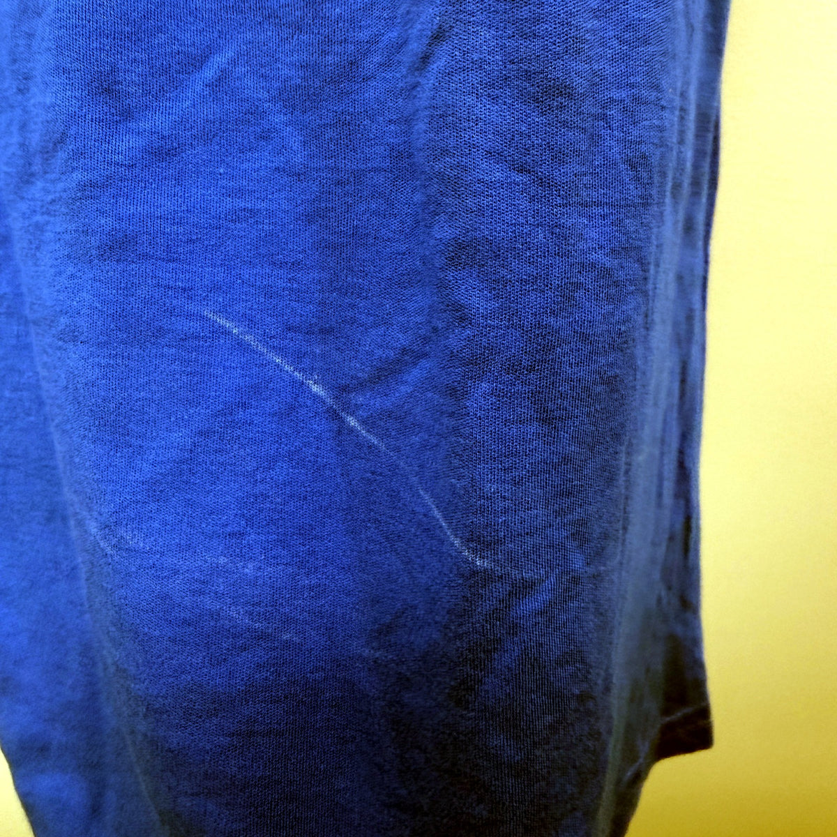 Calvin Klein Mens Blue Cotton Polo Shirt with Short Sleeves Size Small