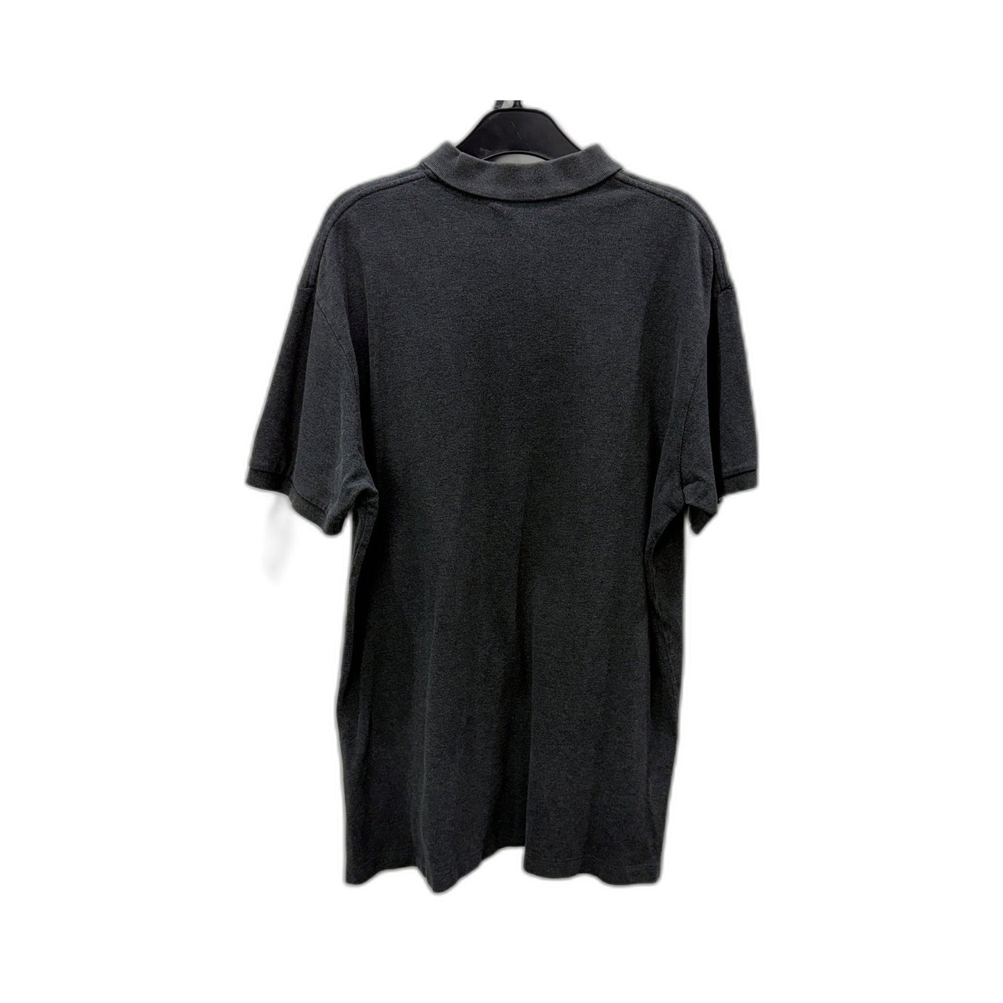 Polo Ralph Lauren Mens Charcoal Gray Cotton Shirt Size Large