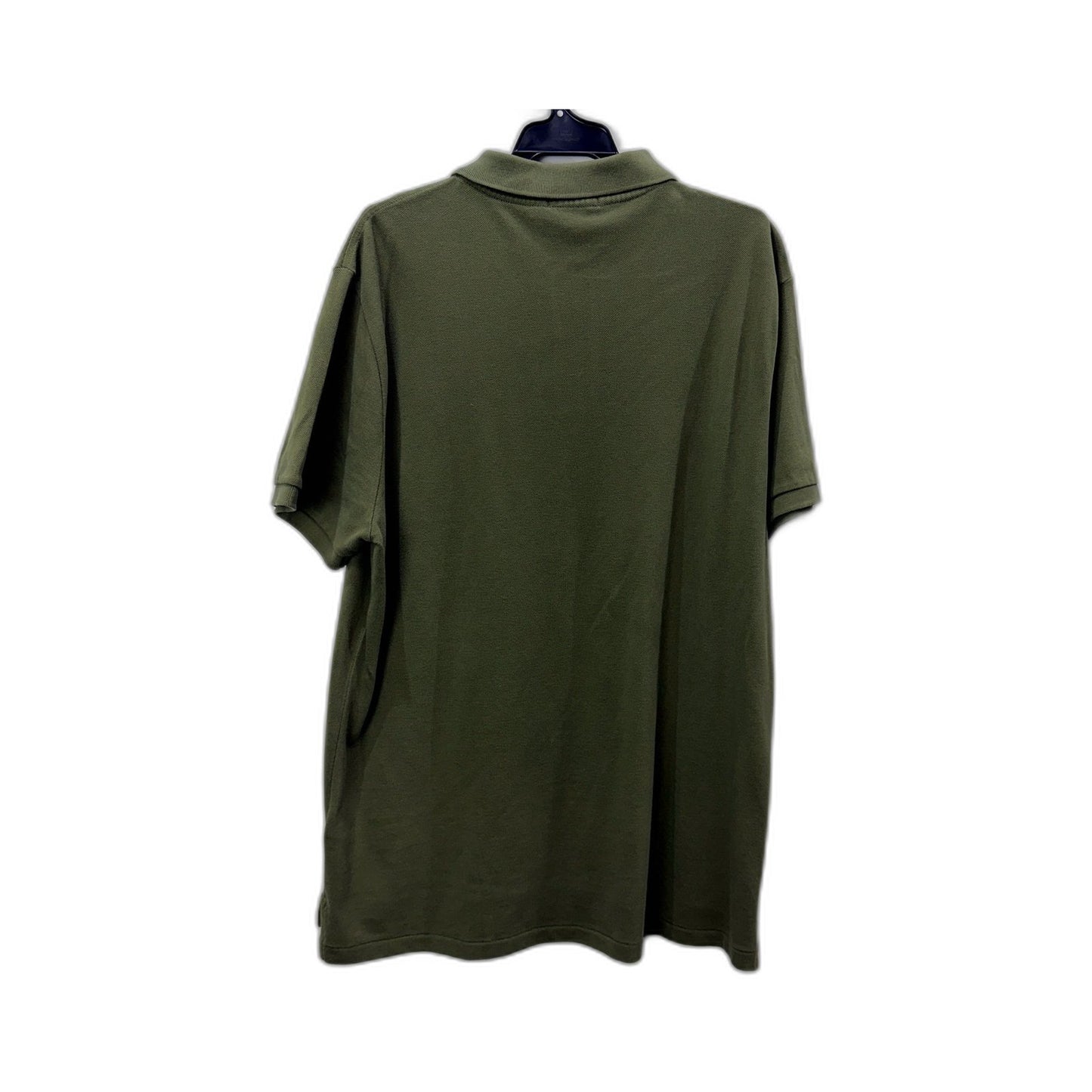 Polo Ralph Lauren Mens Olive Green Cotton Short Sleeve Shirt XL NEW