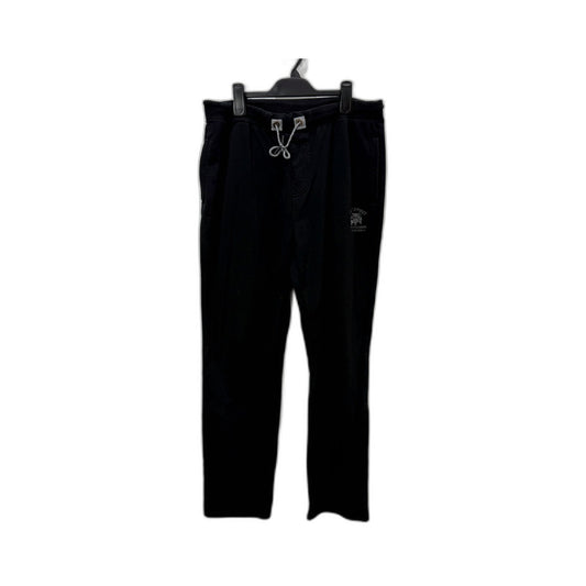 Jeep Womens Black Cotton Drawstring Sweatpants in Plus Size 3XL