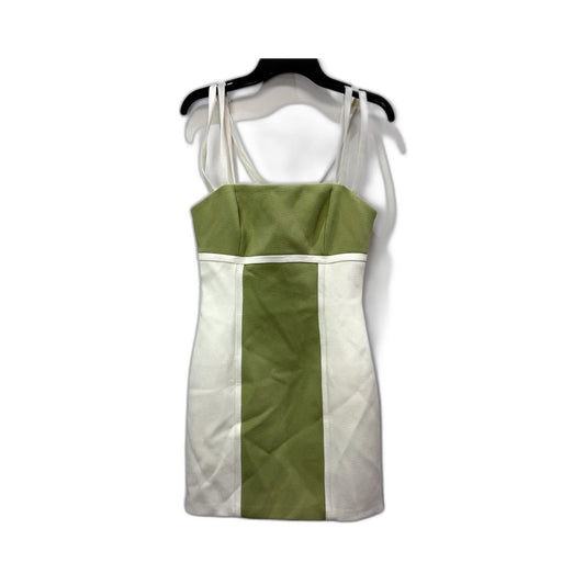 Bianca and Dress Bridget Womens Strappy Sundress White Olive Green Sz 6