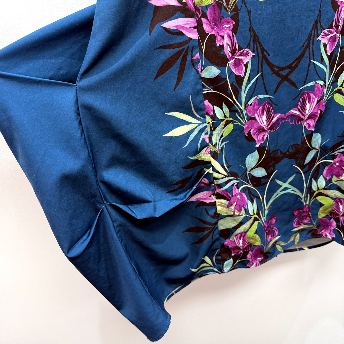 City Chic Womens Floral Print Puff Sleeve Multi Color Dress in XS NEW