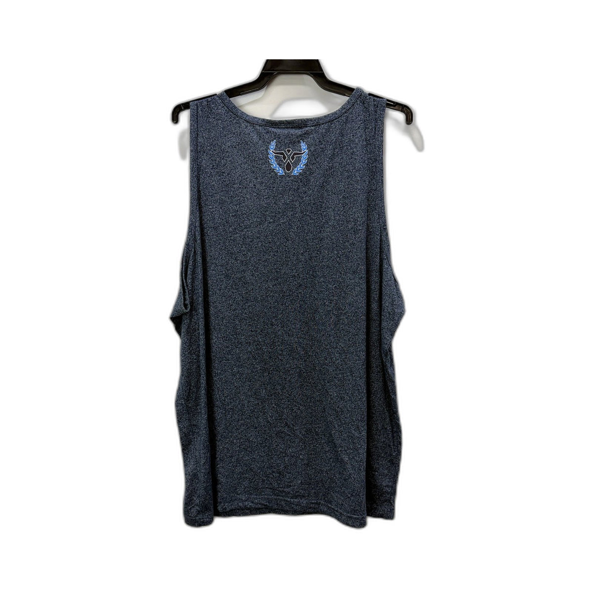 Wrangler Mens Activewear Cotton Blend Tank Top in Blue, XXL Size