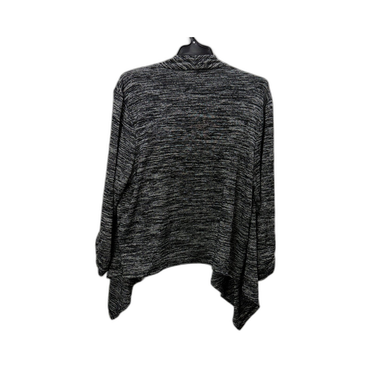 Suzannegrae Womens Marled Knit Open Front Pullover Cardigan Size Sz L