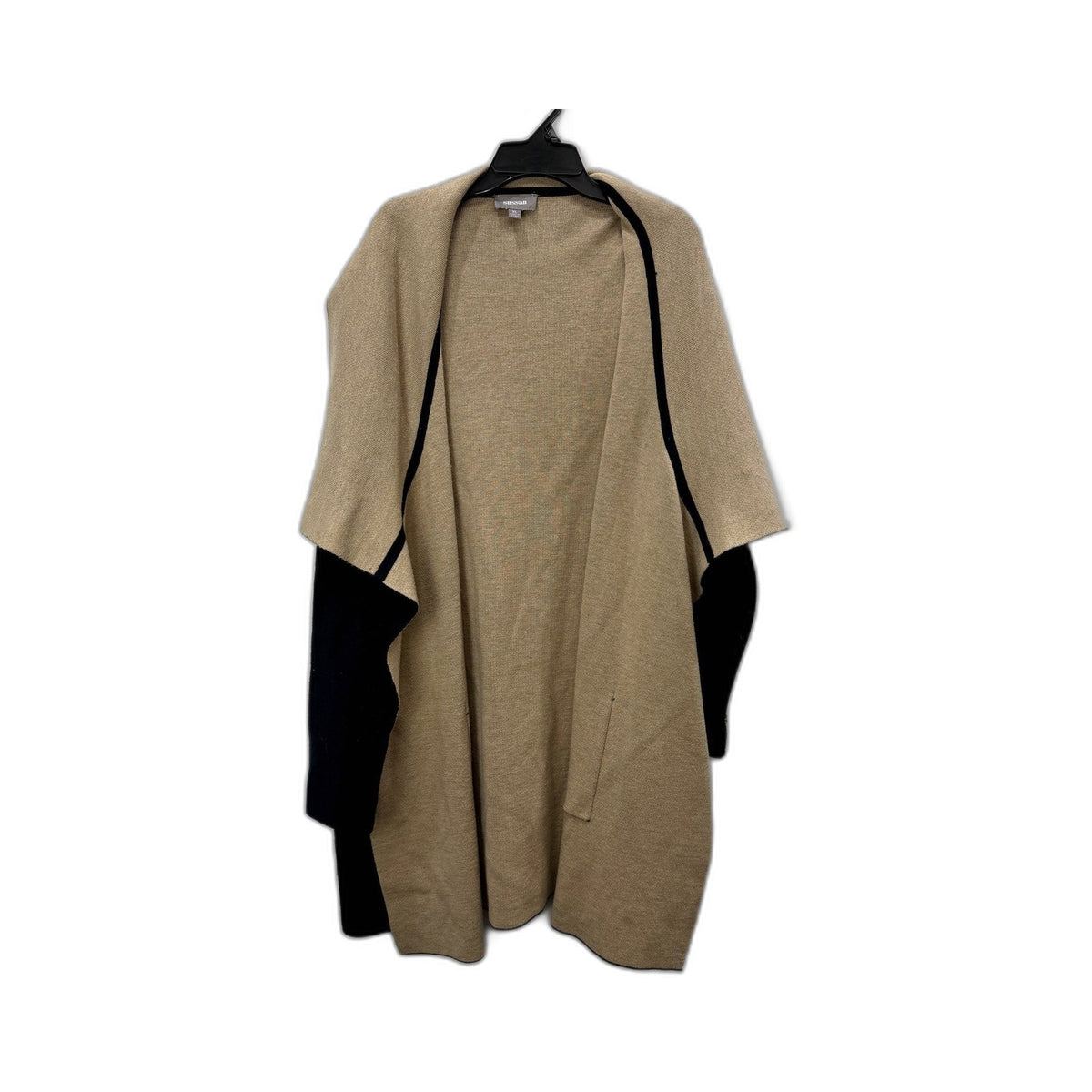 Sussan Womens Colorblock Pullover Cardigan Acrylic Wool Blend Oversized Size XL