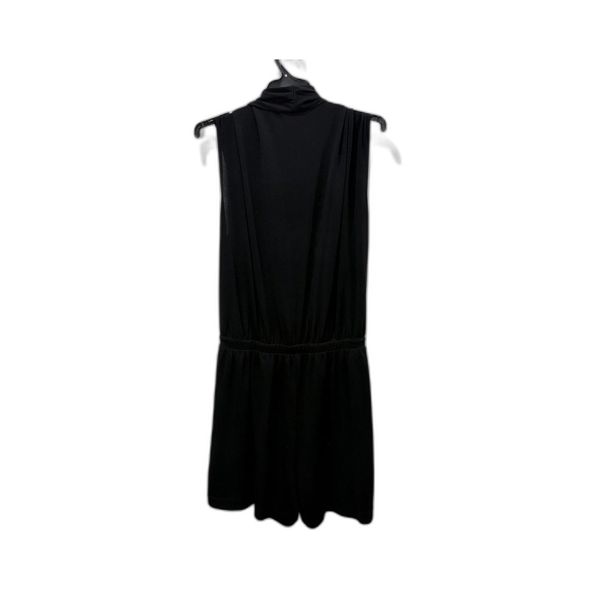 Decjuba Womens Playsuit/One Piece Sleeveless Draped Flowy Black Playsuit Sz 12