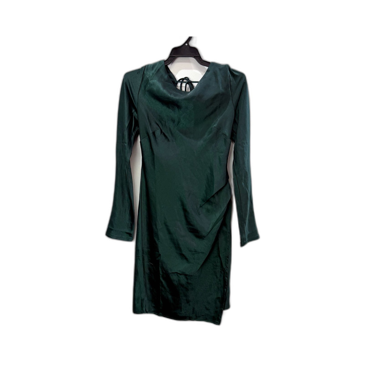 Saints + Secrets Womens Midi Dress Lightweight Casual Forest Green Size 8/S NEW