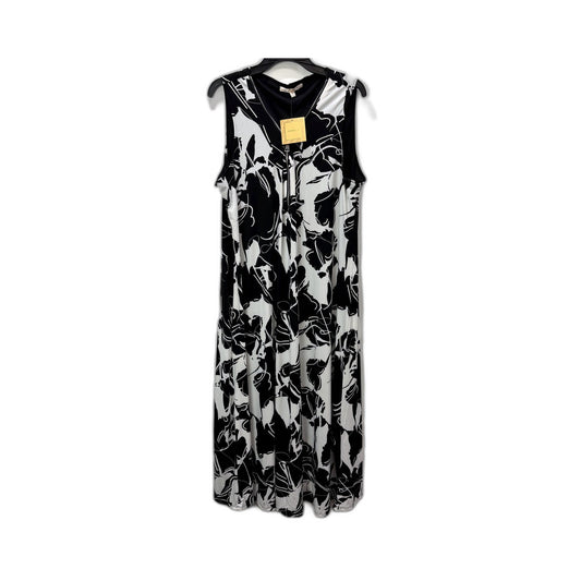 Noni B Womens Zip Knit Maxi Dress - Sleeveless, Jet Black, Size 18 NEW
