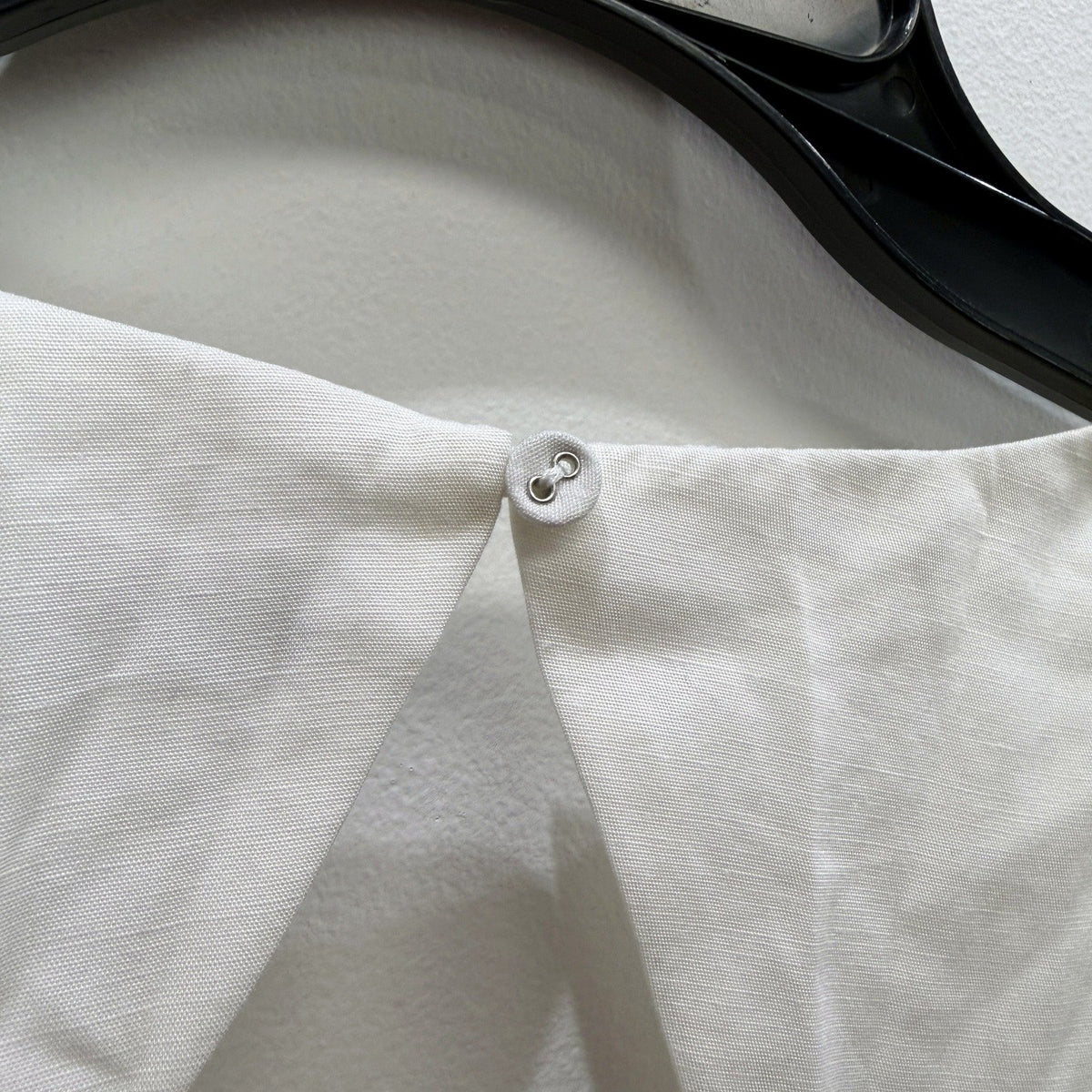 French Connection Womens Flared Puff Sleeve Smocked Dress White Size 8 NEW