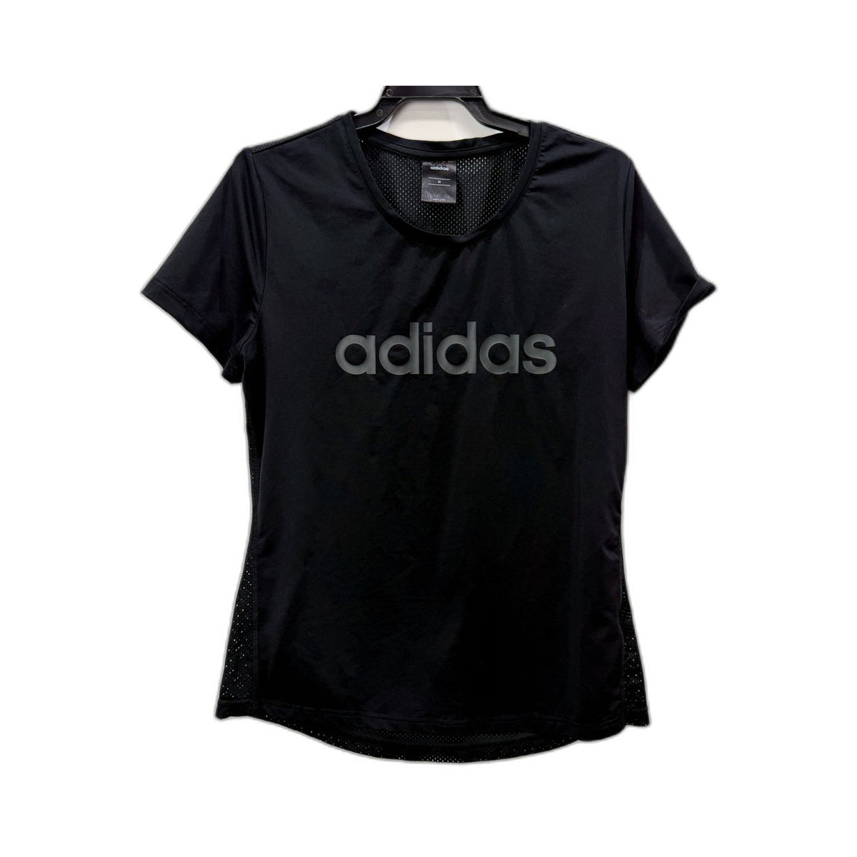 Adidas Womens Black Pullover Sweatshirt Comfortable Casual Size M NEW