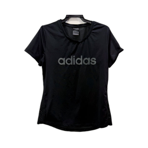 Adidas Womens Black Pullover Sweatshirt Comfortable Casual Size M NEW
