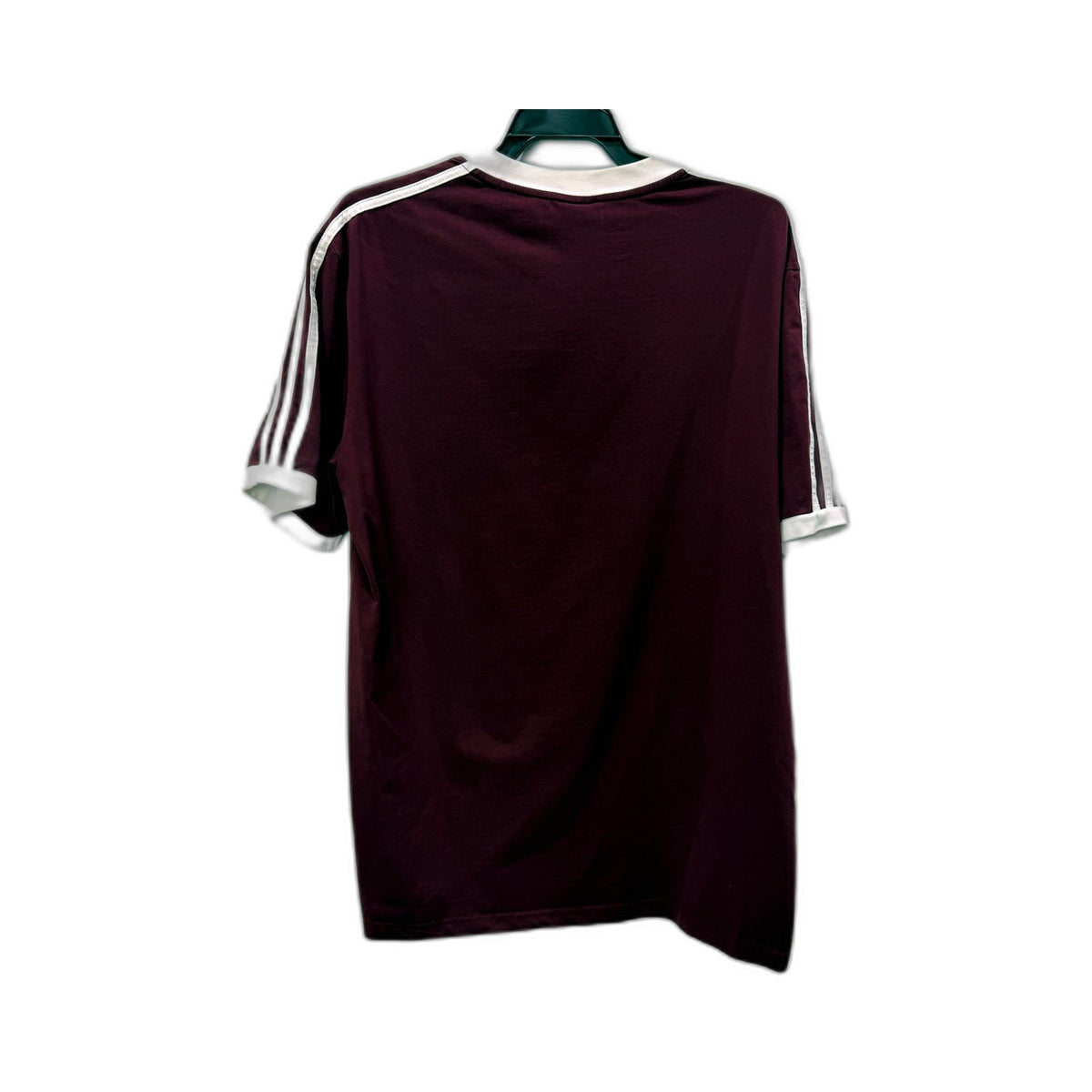 adidas Womens Maroon Cotton Pullover Sweatshirt - Comfortable XL Size