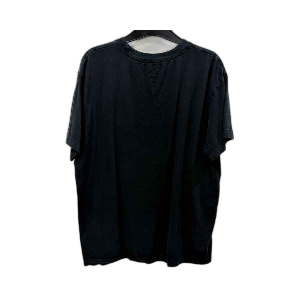 Nike Mens Pullover Sweatshirt Black Loose Fit Cotton Activewear Size M