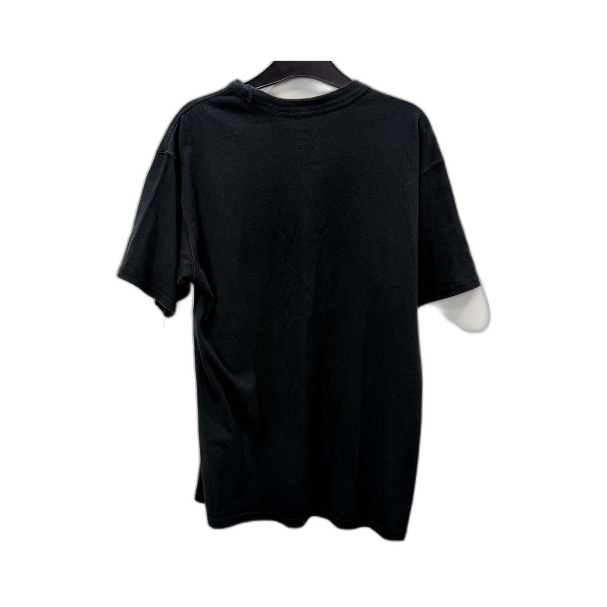 Nike Mens Pullover Sweatshirt Black Casual Loose Fit Cotton T-shirt Size S