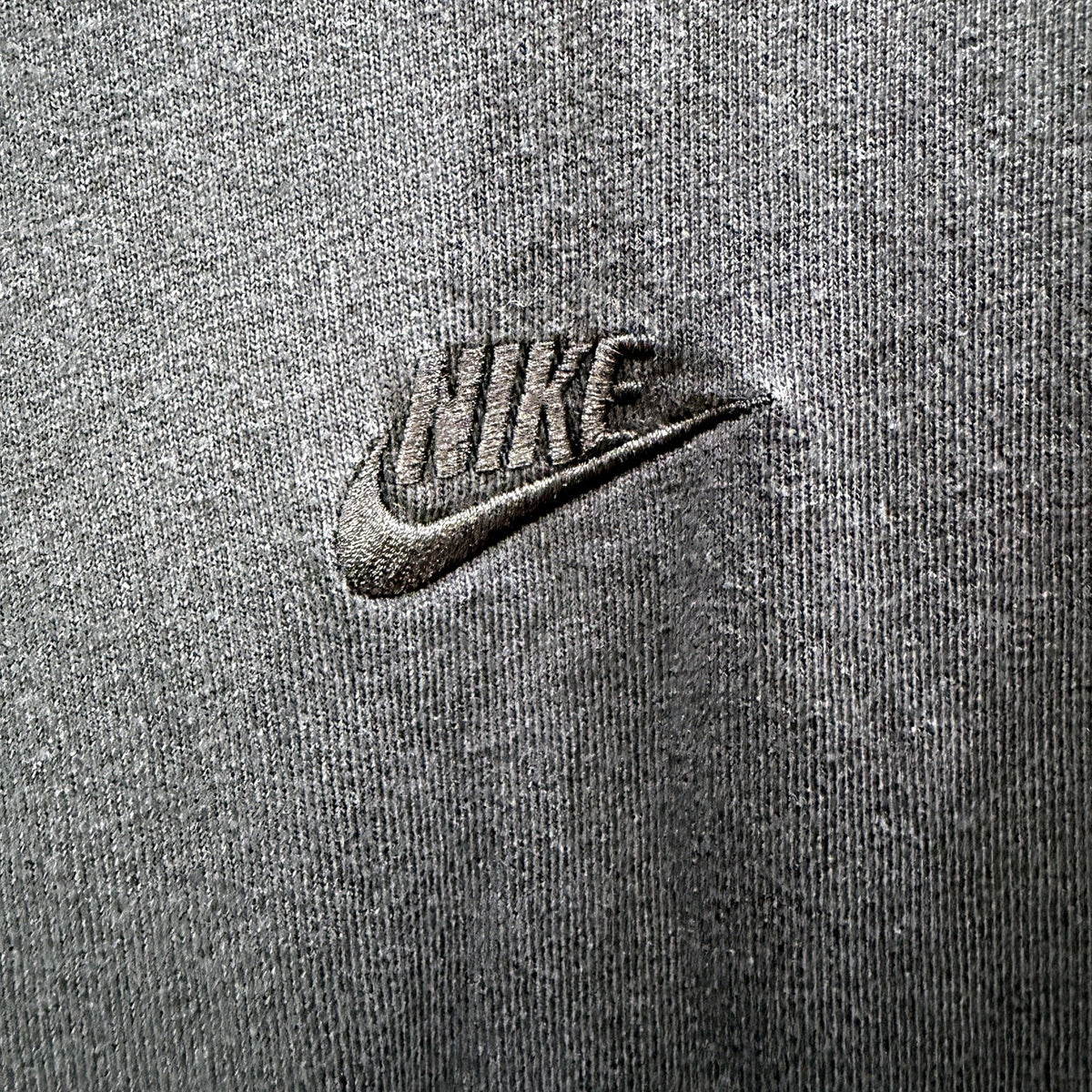 Nike Mens Pullover Sweatshirt Black Casual Loose Fit Cotton T-shirt Size S